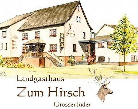 Hotel- Restaurant Zum Hirsch Großenlüder Eksteriør billede