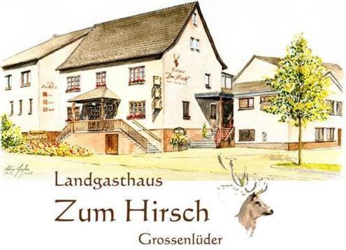 Hotel- Restaurant Zum Hirsch Großenlüder Eksteriør billede